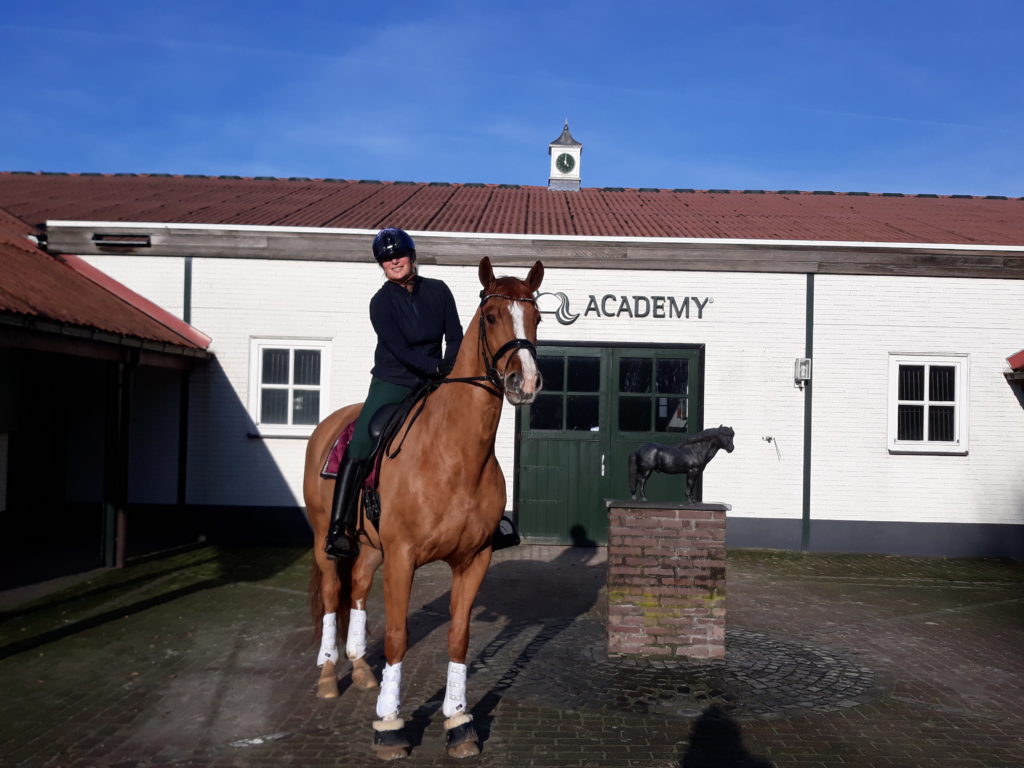 Janneke Schreeuwen - trainingsarrangement Academy Bartels - dressuurtraining - trainingsweek met paard - dressuur training