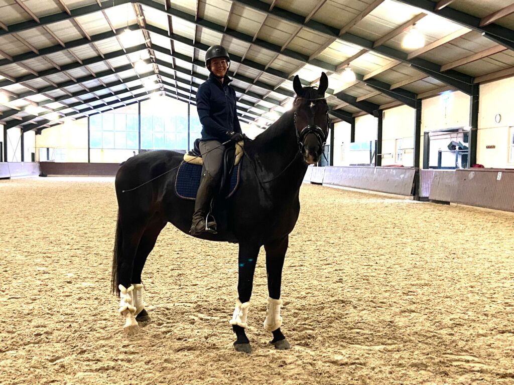 dressage training Maaike Smits